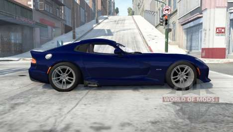 Dodge SRT Viper GTS 2013 для BeamNG Drive