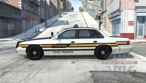 Gavril Grand Marshall tennessee state trooper для BeamNG Drive