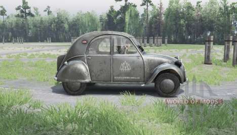 Citroen 2CV для Spin Tires