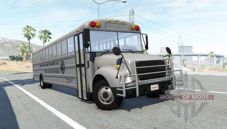 Dansworth D1500 (Type-C) state prison bus для BeamNG Drive
