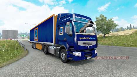 Painted truck traffic pack v3.3 для Euro Truck Simulator 2