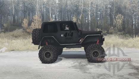 Jeep Wrangler (TJ) custom для Spintires MudRunner