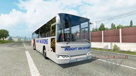 Bus traffic v1.8.2 для Euro Truck Simulator 2