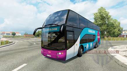 Bus traffic v1.8.2 для Euro Truck Simulator 2