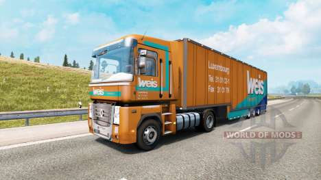 Painted truck traffic pack v3.4 для Euro Truck Simulator 2
