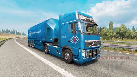 Painted truck traffic pack v3.4 для Euro Truck Simulator 2