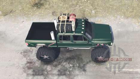 Jeep Comanche monster для Spintires MudRunner