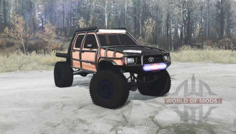 Toyota Hilux Double Cab 1996 extreme для Spintires MudRunner
