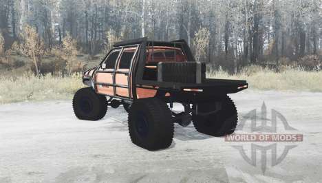 Toyota Hilux Double Cab 1996 extreme для Spintires MudRunner