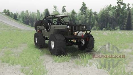 Jeep Willys MB custom для Spin Tires