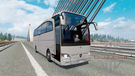 Bus traffic v2.0 для Euro Truck Simulator 2