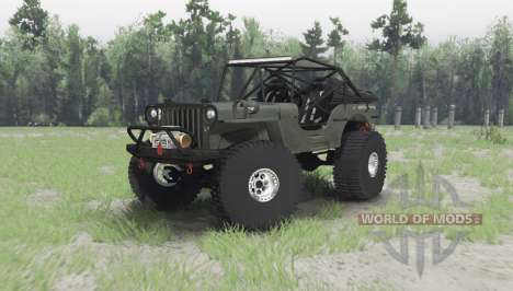Jeep Willys MB custom для Spin Tires