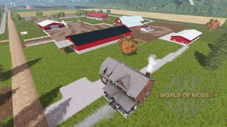 Фермерское хозяйство округа Шарлевуа для Farming Simulator 2017