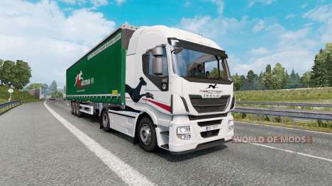 Painted truck traffic pack v3.9 для Euro Truck Simulator 2