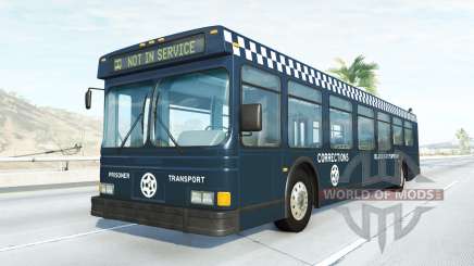 Wentward DT40L prison bus для BeamNG Drive