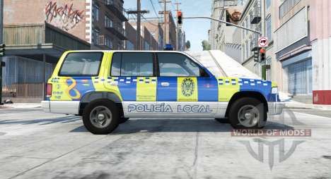 Gavril Roamer spanish police v3.7 для BeamNG Drive