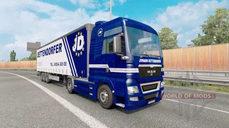 Painted truck traffic pack v4.5 для Euro Truck Simulator 2