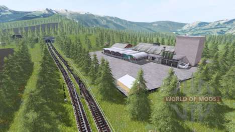 Альпийская долина для Farming Simulator 2017