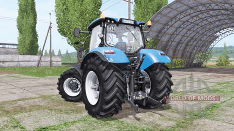 New Holland T6.140 v1.1 для Farming Simulator 2017