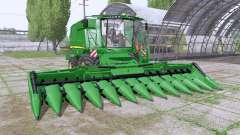 John Deere T660i dynamic hose для Farming Simulator 2017