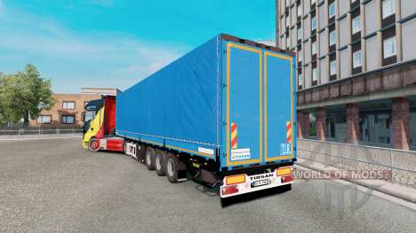 Treyler Tirsan для Euro Truck Simulator 2