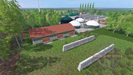 Unna District для Farming Simulator 2015
