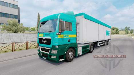 Painted truck traffic pack для Euro Truck Simulator 2