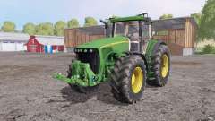 John Deere 8220 green для Farming Simulator 2015