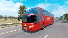 Bus traffic v4.1 для Euro Truck Simulator 2