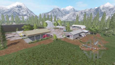 Mountain Valley Farm для Farming Simulator 2017