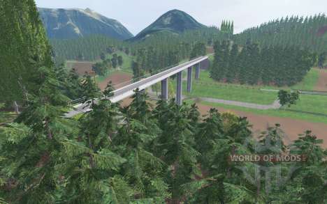 Wild Creek Valley для Farming Simulator 2015