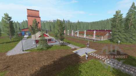 Норвежский лес для Farming Simulator 2017