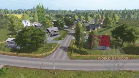 Фермерский городок для Farming Simulator 2017