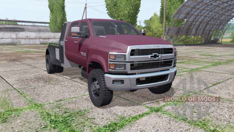 Chevrolet Silverado 4500HD Crew Cab 2018 для Farming Simulator 2017