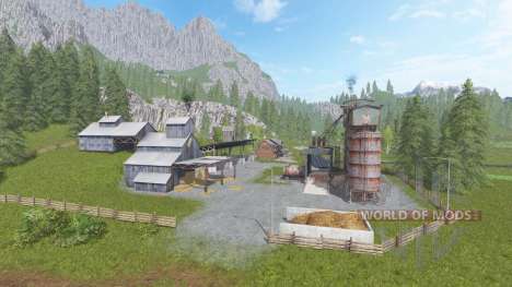 Goldcrest Mountains для Farming Simulator 2017