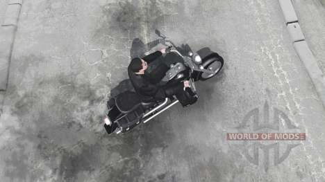 Harley-Davidson FLSTF Fat Boy для Spintires MudRunner