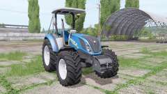 New Holland T5.120 without cab для Farming Simulator 2017