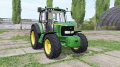 John Deere 6120 v5.0 для Farming Simulator 2017