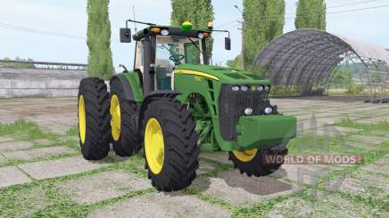 John Deere 8530 dual rear для Farming Simulator 2017