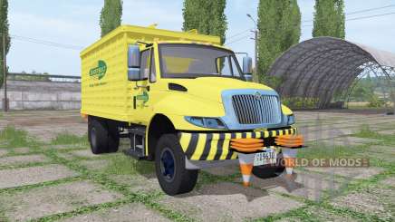 International DuraStar chipper truck для Farming Simulator 2017
