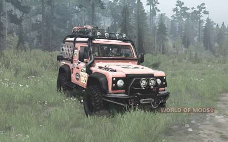 Land Rover Defender для Spintires MudRunner