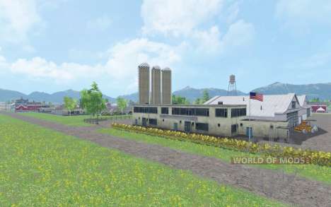 Американские фермерские земли для Farming Simulator 2015