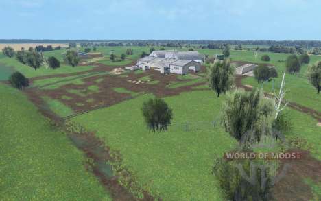 Колхоз Рассвет для Farming Simulator 2015