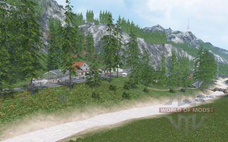 Tyrolean Alps для Farming Simulator 2015