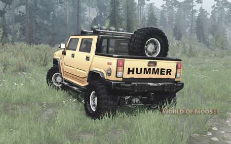 Hummer H2 для Spintires MudRunner
