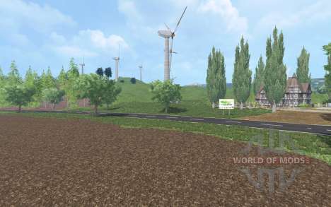 Les Vallees Du Perche для Farming Simulator 2015