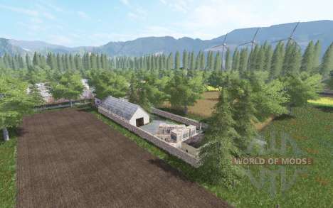 Настоящая польская деревня для Farming Simulator 2017