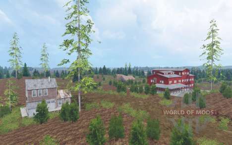 Канадская ферма для Farming Simulator 2015
