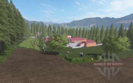 Настоящая польская деревня для Farming Simulator 2017