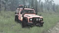 Land Rover Defender 90 Station Wagon expedition для MudRunner